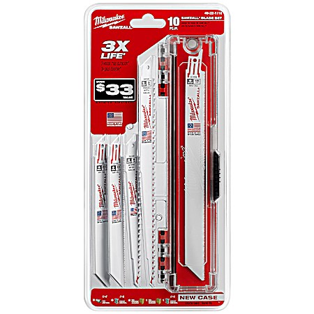 10 Pc SAWZALL Blade Set