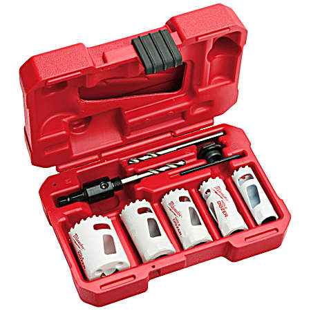 9 Pc Hole Dozer General Purpose Hole Saw Kit