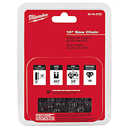 10 in Saw Chain
