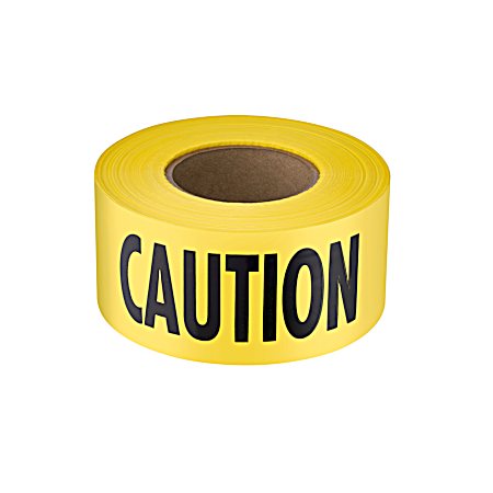 1000 ft. Yellow Caution Barricade Tape