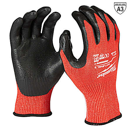 Cut Level 3 Nitrile Dipped Gloves