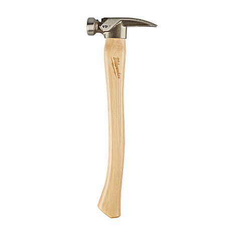 19 oz Smooth Face Hickory Handle Framing Hammer