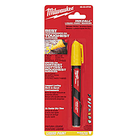 INKZALL Yellow Paint Marker