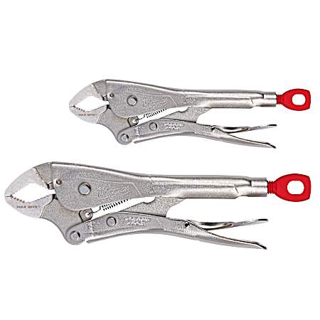 TORQUE LOCK 2 pc MAXBITE Curved Jaw Locking Pliers Set