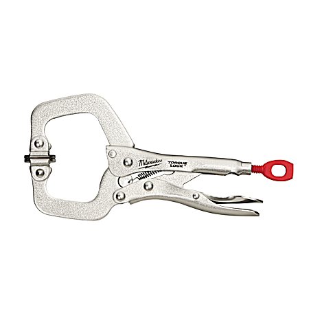TORQUE LOCK 6 in Locking C-Clamp w/ Swivel Jaws