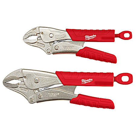 TORQUE LOCK Curved Jaw Locking Pliers Set - 2 Pc