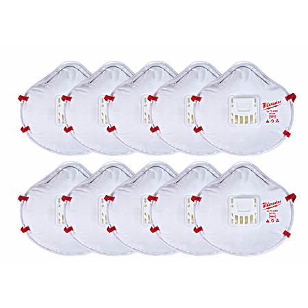 N95 Valved Respirator - 10 Pk