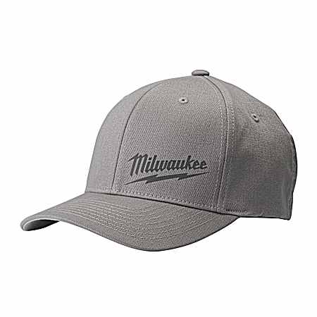 Men's Trademark Flex Fit Gray Logo Cap