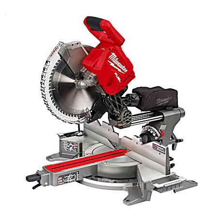 M18 FUEL 12 in Dual Bevel Sliding Compound Miter Saw - Tool Only