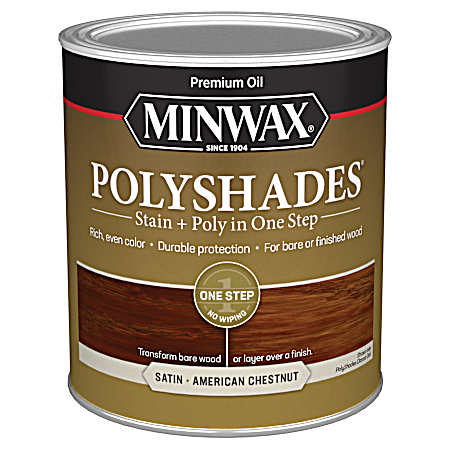 American Chestnut PolyShades Stain & Polyurethane in 1 Step