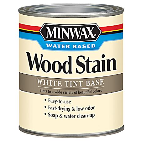 White Tint Base Water Based Wood Stain