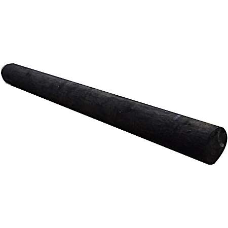 Treated Black Wood Fence Post