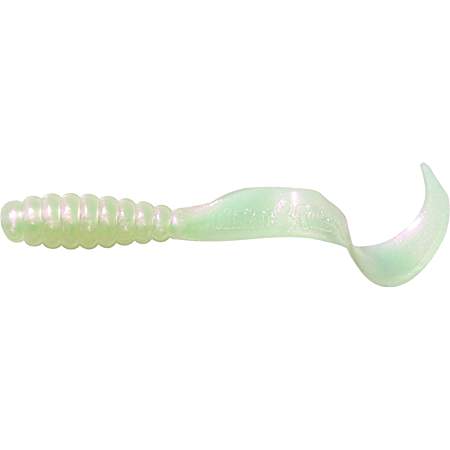 White/Pearl Meeny Curly Tail Grub