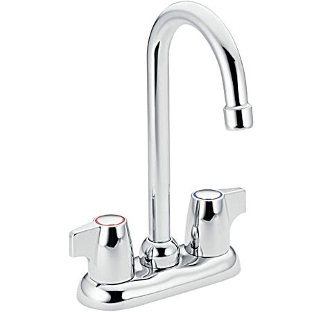 Chateau Chrome 2-Handle Bar Faucet - 4903