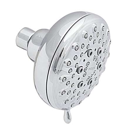 Banbury Chrome 5-Function Wall Mount Shower Head