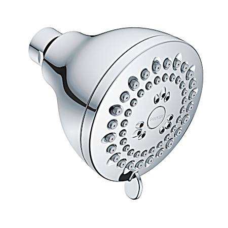 Adler Chrome 4-Function Standard Shower Head