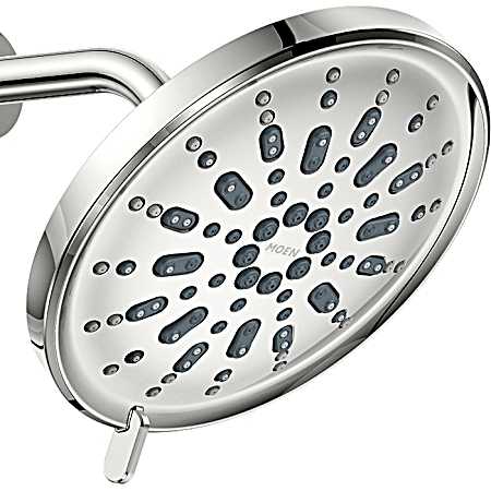 Enthrall 9 in Chrome Five-Function Rainshower Combination Shower Head