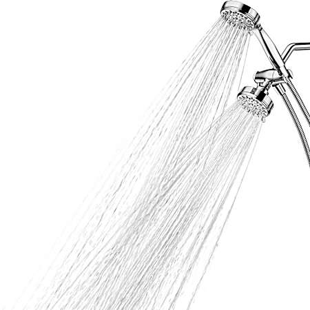 Ignite 3.75 in Chrome Five-Function Standard Spray Head w/ Handshower