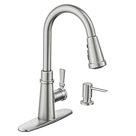 Tullis Stainless Steel One-Handle Pulldown Kitchen Faucet