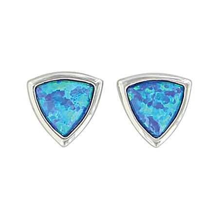 River Lights Trillion Depths Post Earrings