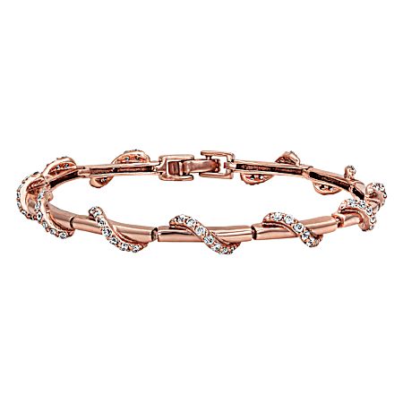 Along the Rose Gold Path Bracelet