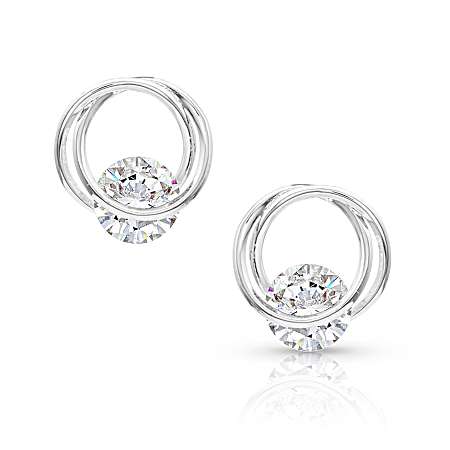 Twisting Hold Post Earrings