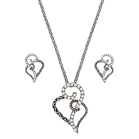 Woven Hearts Jewelry Set
