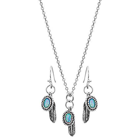 Wishing On Hope Opal Jewelry Set