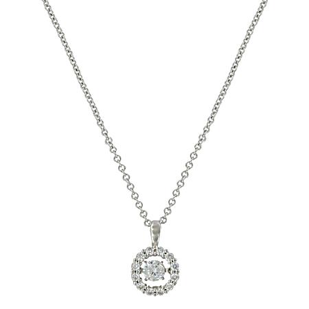 Dancing Halo Circle Necklace