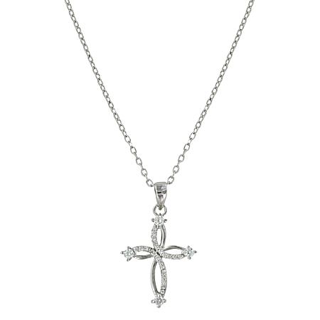 Tangled Arms Cross Necklace
