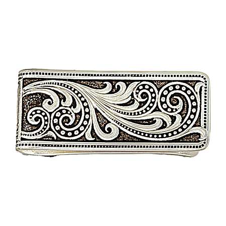 Western Lace Whisper Money Clip