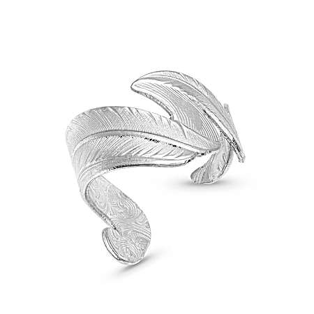 Free Spirit Adjustable Feather Ring