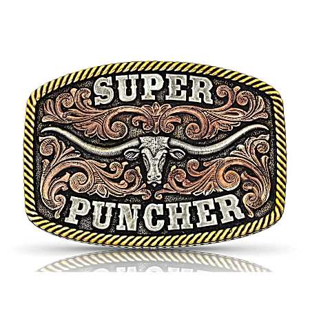 Dale Brisby Super Puncher Longhorn Buckle