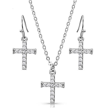 Unwavering Cross Jewelry Set