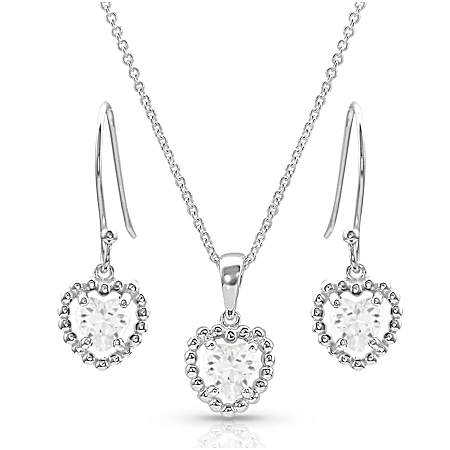 Frozen Heart Jewelry Set