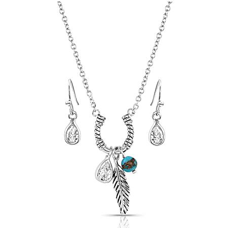 Lucky's Charming Horseshoe Jewelry Set
