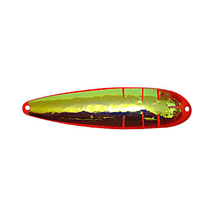 RV Walleye Copper Spoon - Agent Orange