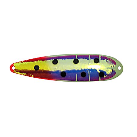 RV Walleye Copper Spoon - Glow Bloody Nose