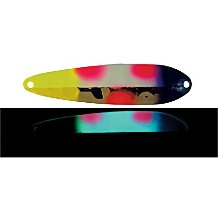 Liplock Half Moon Walleye Gold Series Spoon
