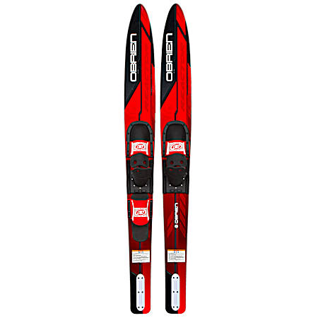 Red 68-in Adult Reactor Combo Ski