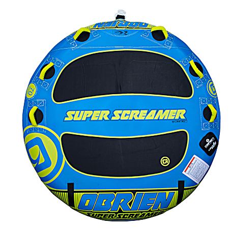 Blue/Green 2-Person Super Screamer Towable Tube