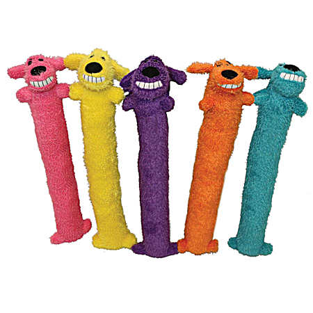 Loofa Dog 12 in Original Dog Toy - Assorted
