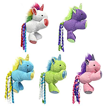 Unicorn w/ Catnip Cat Toy - Assorted