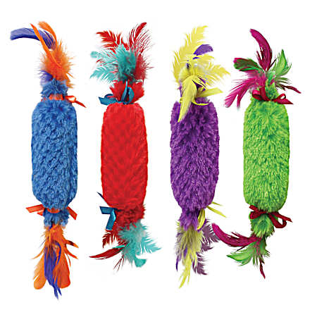 7 in Katz Kuddlerz Plush Cat Toy - Assorted