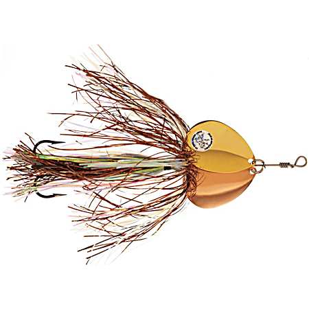 Double Showgirl 7.5 in Walleye Musky Spinner Lure