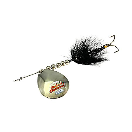 Black Nickel Rabid Squirrel Single Musky Bait