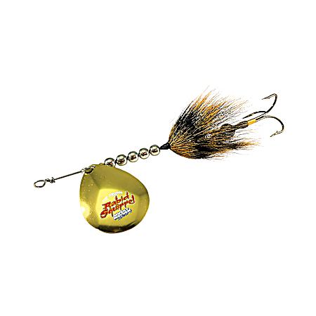 Brown Brass Rabid Squirrel Single Musky Bait