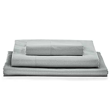 Giza Dreams Light Gray Bed Sheets Set