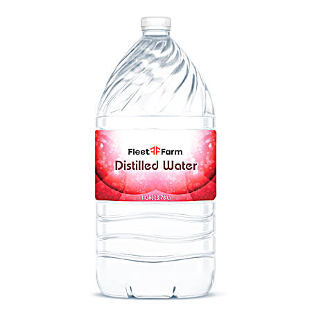 1 gal Distilled Water Jug
