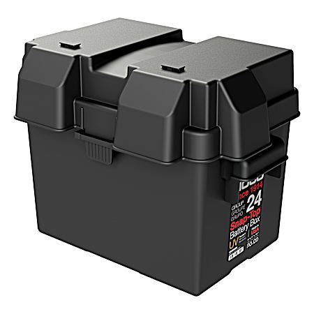 Group 24 Black Battery Box